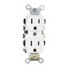 CONTACTO DÚPLEX 125 V BLANCO LEVITON