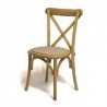 Silla Crossback de madera