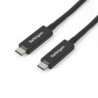 Startech Cable 1M Usb-C Comp.Thunderbolt Usb Macho-Macho Tblt3Mm1Ma