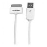 Cable 30Cm Conector Dock 30 Pin  A Usb Blanco  Startech Usb2Adc30Cm
