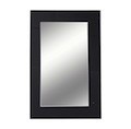 ESPEJO RECTANGULAR BLACK PEARL 66 X 45.7 CM