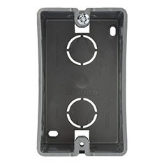 CAJA DE RESINA RECTANGULAR 8 MÓDULOS