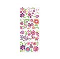 STICKER FLORES ROSAS 12CMX4.57M ROOM MATES