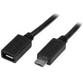 Startech Cable 50Cm Micro Usb Extension Macho-Hembra Usbubext50Cm