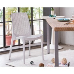 Silla Milos apilable