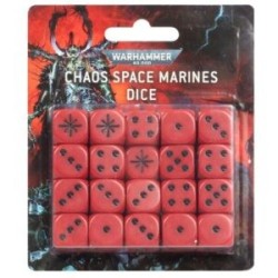 Chaos Space Marines Dice Set