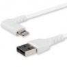 Cable Usb A Lightning Startech 2M Certificado Blanco Rusbltmm2Mwr