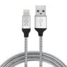 Cable Lightning Brobotix 161219 Gris Apple Cable Lightning