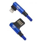 Cable Lightning Blackpcs Azul 1M Lateral Cablpl-2