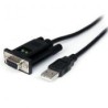 Cable de 1M 1 Puerto USB A Modem Serial DB9 DCE Startech Icusb232Ftn