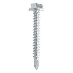 TORNILLO AUTOPERFORANTE 8-18 X 1-1/4 PULGADAS PLATA 50 PIEZAS