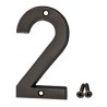 NÚMERO "2" BRONCE ANTIGUO 4"