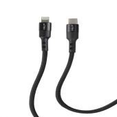 Cable Acteck Usb-C Macho - Lightning Macho Negro Ac-934862