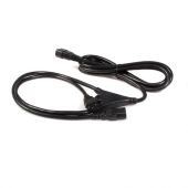 Cable De Poder Startech.Com C14 Macho 2X C13 Hembra 3 M Negro Pxt100Y