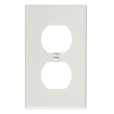 PLACA DE CONTACTO DUPLEX BLANCO