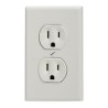 CONTACTO DUPLEX CON PLACA 125 V BLANCO