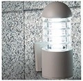 ARBOTANTE ALUMINIO E26 GRIS
