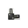 CONECTOR PARA RIEL "L" ALUMINIO NEGRO