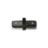 CONECTOR PARA RIEL RECTO ALUMINIO NEGRO