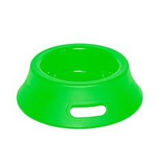 PLATO PARA PERRO VERDE