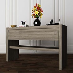 CREDENZA BICOLOR RUSTIC OAK