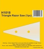 Triangle Razor Saw (1pc)