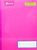 LIBRETA DE COLOR ROSADO, DOBLE RAYA