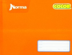 LIBRETA DE COLOR NARANJA, CUADRO ALEMAN