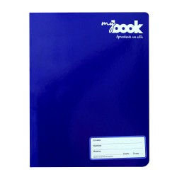 LIBRETA DE COLOR AZUL REY