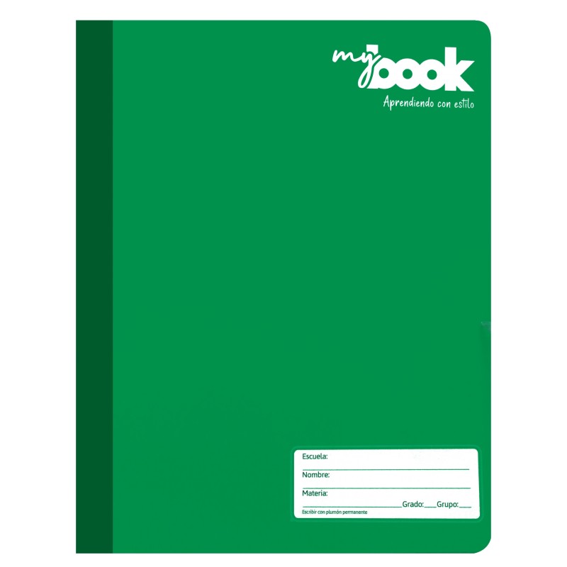LIBRETA DE COLOR VERDE