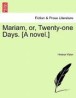 Mariam, Or, Twenty