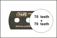 Smooth saw (both sides) 1pc