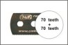 Smooth saw (both sides) 1pc