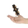 Conector recto para riel Negro Tecnolite