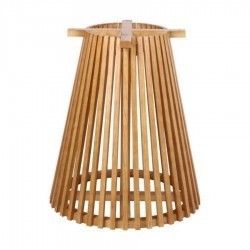 Base Estocolmo madera pedestal para mesa