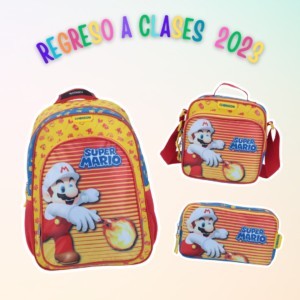 Kit Escolar Mario Bros