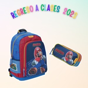 Kit Escolar Mario Bros