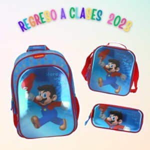 Kit Escolar Mario Bros