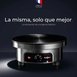 Crepera Industrial Cuerpo en Acero Inoxidable 220 Volts KRAMPOUZ DELUXE