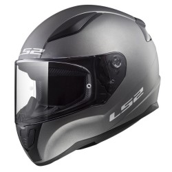 Casco Integral Moto LS2 RAPID Solid Titanium Mate FF353