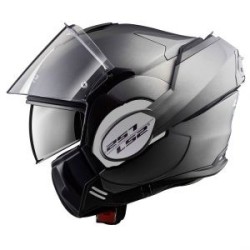 Casco Abatible LS2 FF399 VALIANT 180 DEGREES SOLID TITANIUM MATE FF399