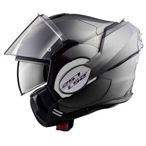 Casco Abatible LS2 FF399 VALIANT 180 DEGREES SOLID TITANIUM MATE FF399