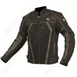 Chamarra Para Moto R7-301 Negra-Gris