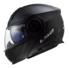 Casco para Moto Abatible LS2 SCOPE Solid Negro Mate FF902