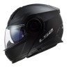 Casco para Moto Abatible LS2 SCOPE Solid Negro Mate FF902