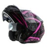Casco Abatible Certificado Mujer Rosa