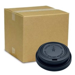 Tapa de Poliestireno Para Vaso Papel Blanco 12 y 16oz, Caja 2,000 pz