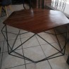 Mesa de centro icosaedro