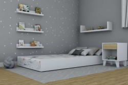 Cama de piso Individual