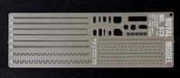 Templates set stencils Airplanes